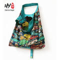 Reusable storage foldable grocery nylon eco friendly waterproof bag